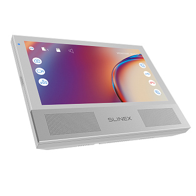 картинка Slinex Sonik-7 Cloud цвет белый. 7" AHD Видеодомофон с переадресацией входящего вызова от компании Intant